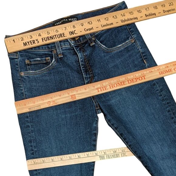 VERONICA BEARD  "Brooke" 9 inch skinny jean in Moritz USA Size 28 - Picture 6 of 11